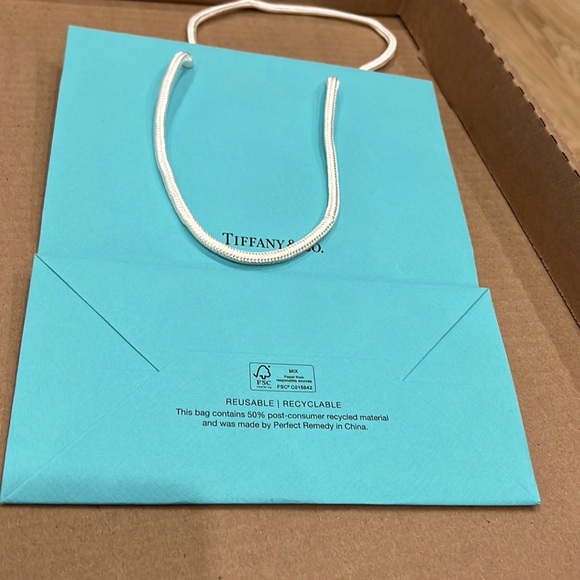 Tiffany paper bag for sale - Picture 1 of 1